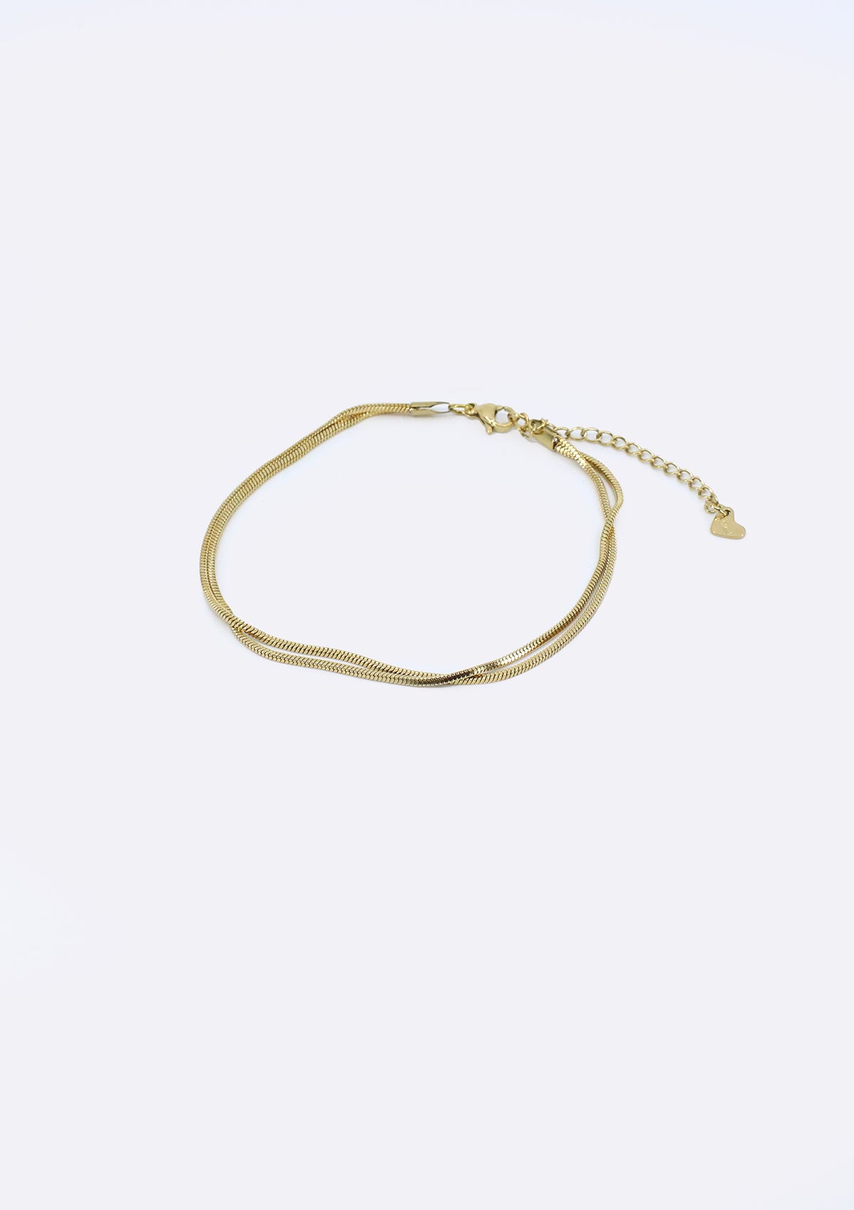 TR-1343-B Gold Tobillera de Mujer