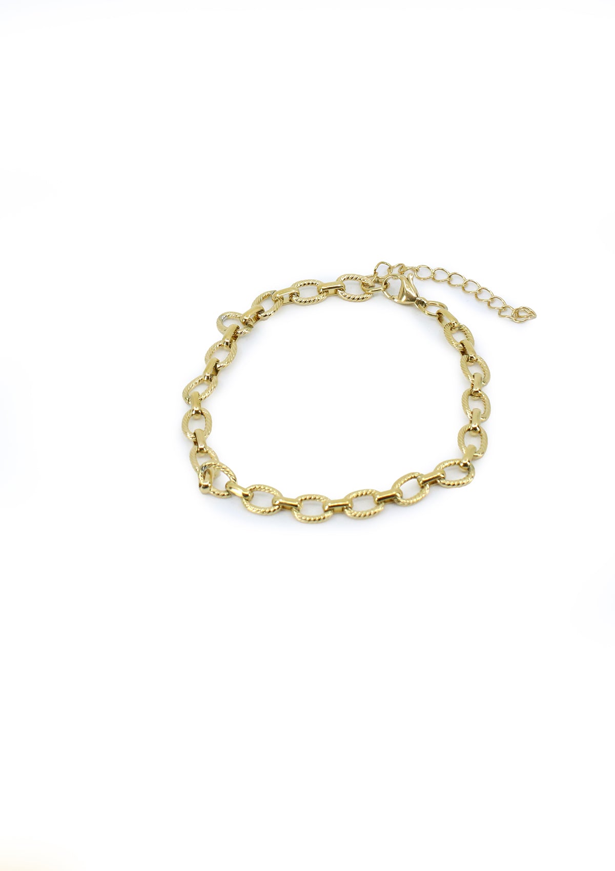 TR-1343-D Gold Tobillera de Mujer