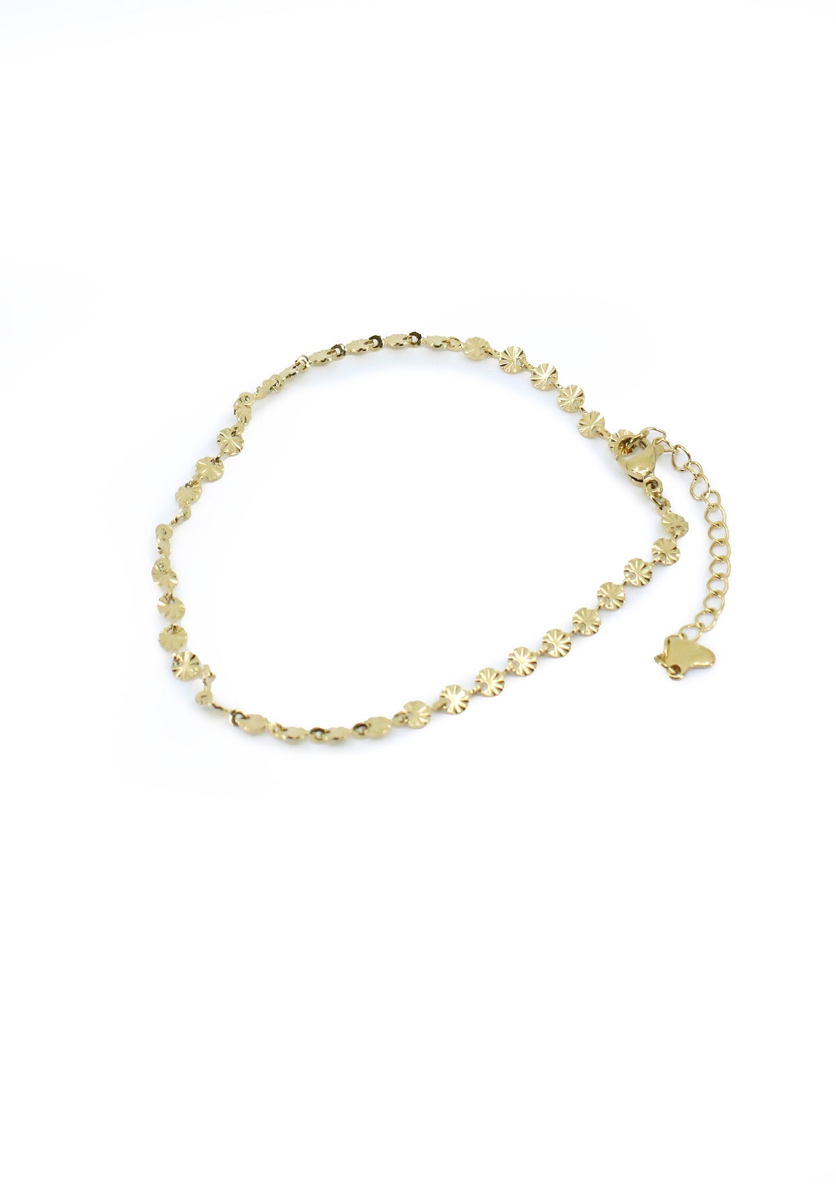 TR-1343-F Gold Tobillera de Mujer