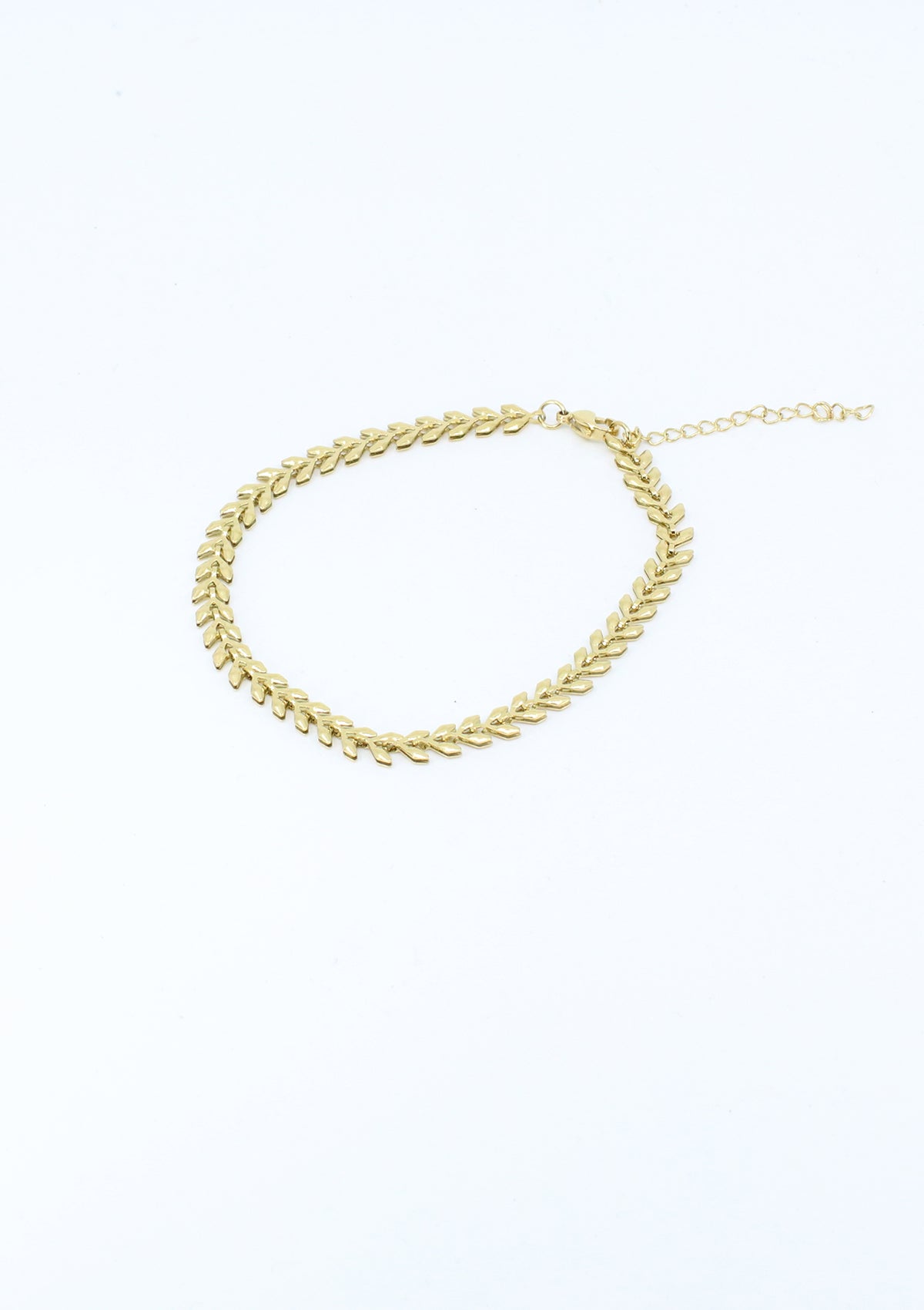 TR-1343-H Gold Tobillera de Mujer