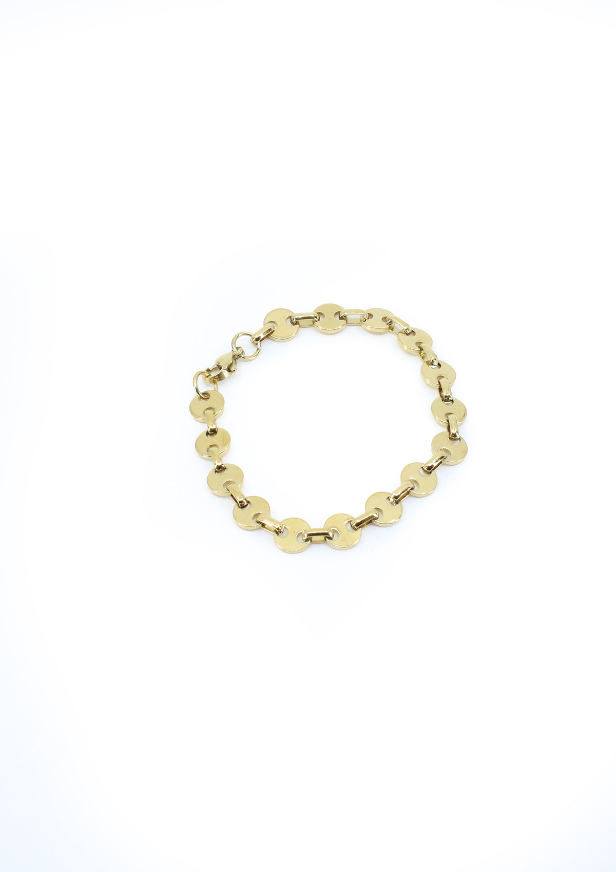 TR-1343-J Gold Tobillera de Mujer