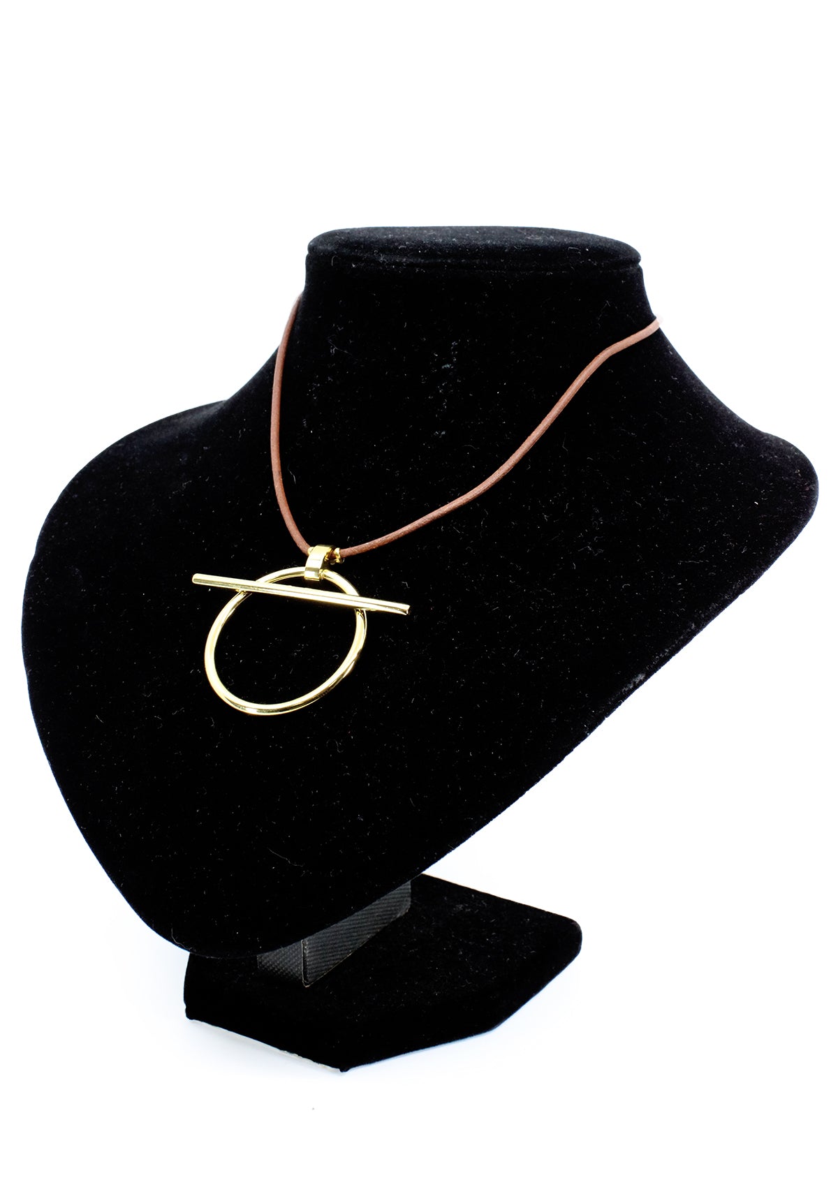 TR-1350-D Gold/Brown Collar Dama
