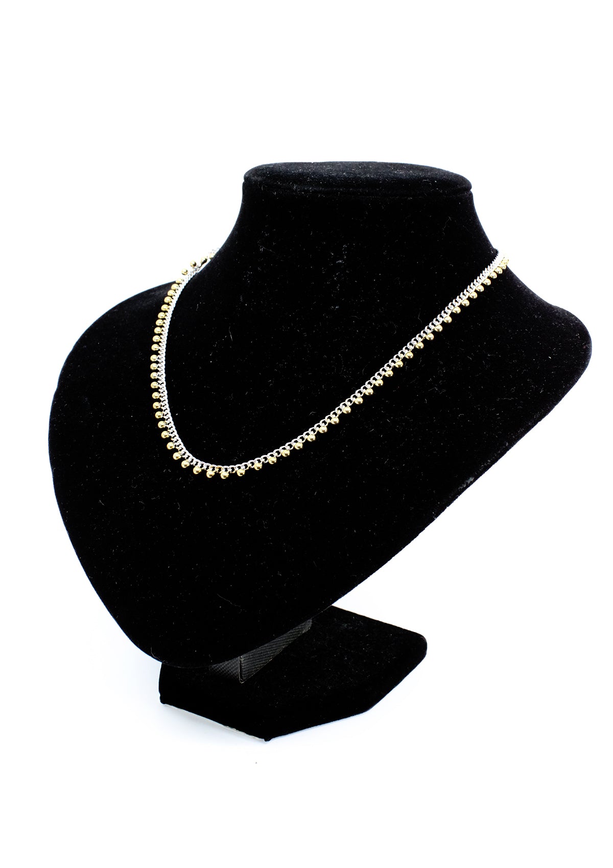 TR-1350-E Gold/Silver Collar Dama
