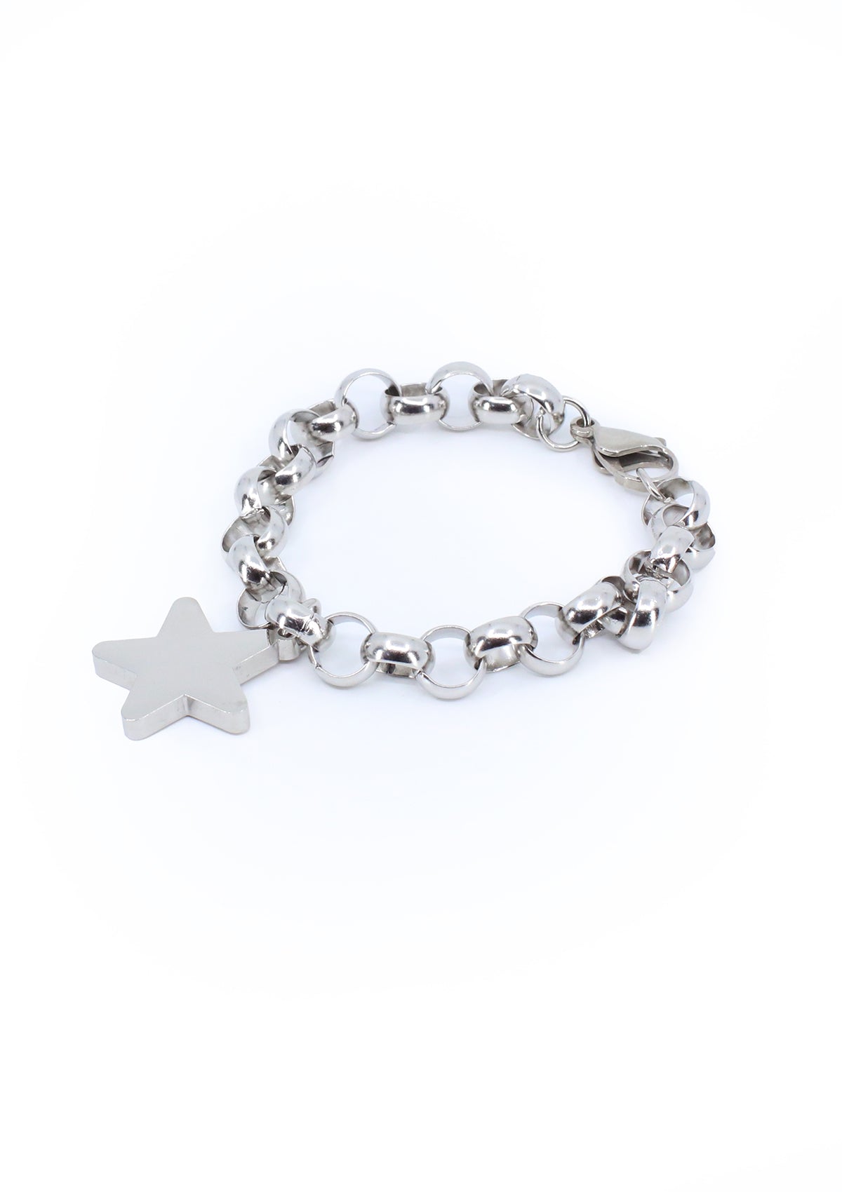 TR-1362-F Silver Pulsera con Charm de Mujer