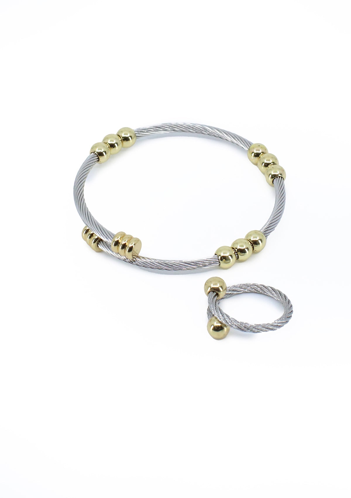 TR-1366-D Bangle y Sortijas de Mujer
