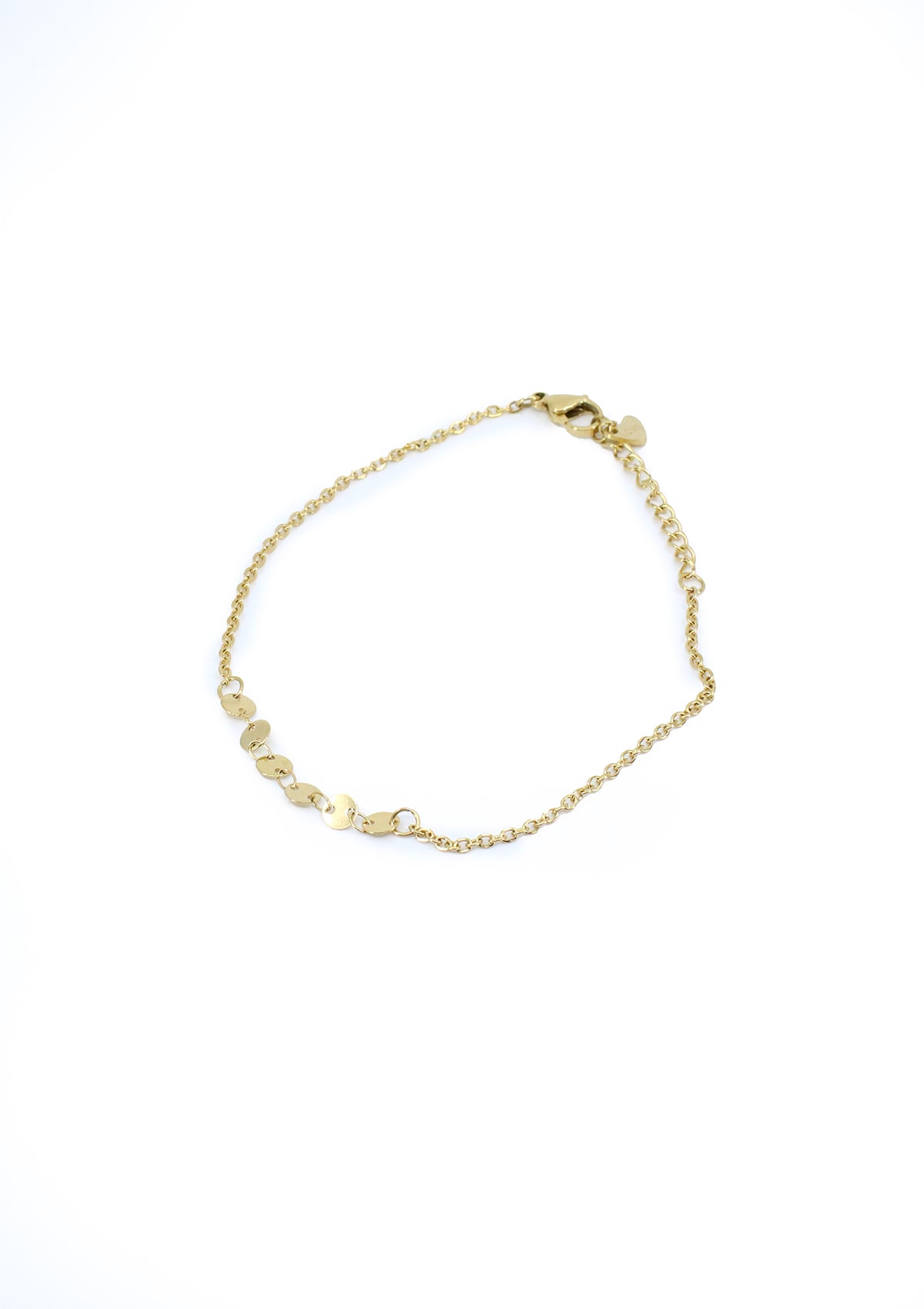 TR-1370-F Gold Tobillera de Mujer