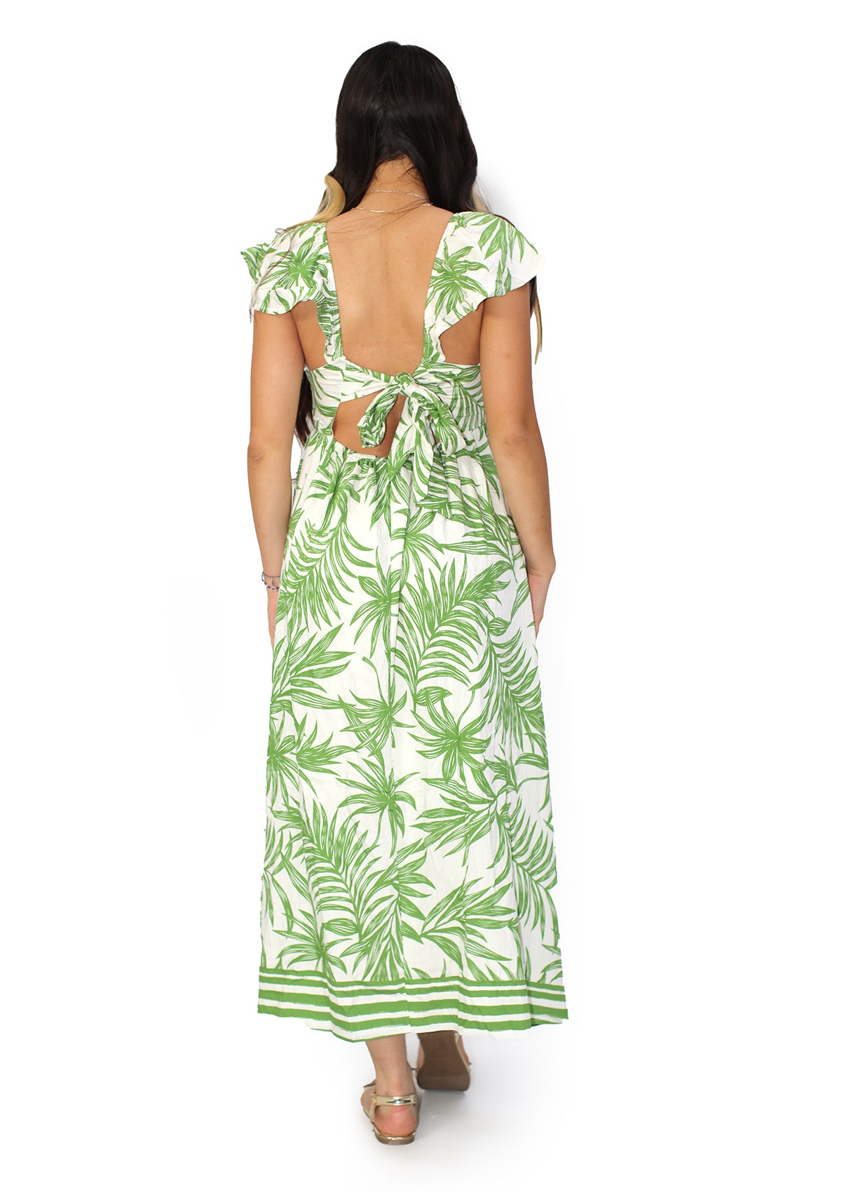 VJ-ND-31633 Green Mix Traje de Mujer