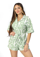 VJ-NP-70704 Sage Romper de Mujer