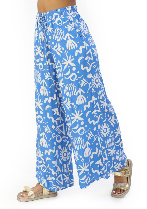 VJ-NP-70715 Blue Pantalón de Mujer