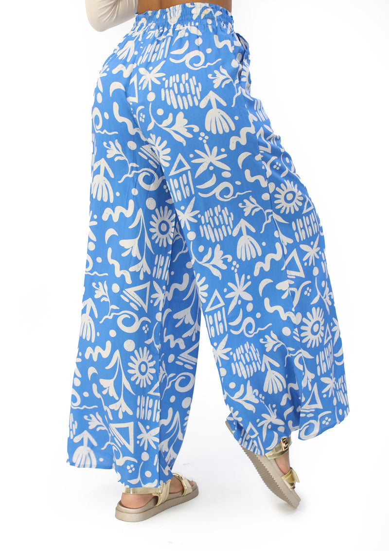 VJ-NP-70715 Blue Pantalón de Mujer