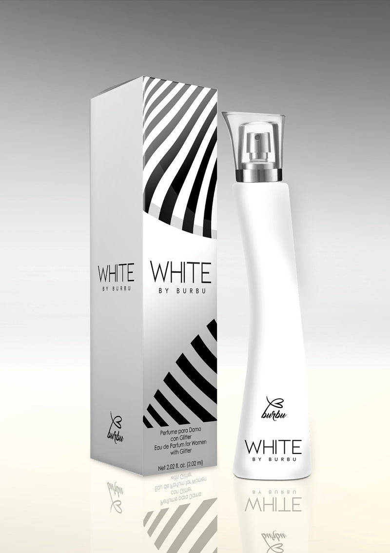 WHITE-50ML Perfume de Mujer 1.69oz By Burbu