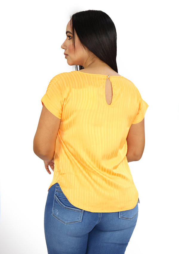 WR2494T Orange Blusa de Mujer