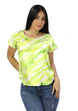 WR-3495-T Lime Blusa de Mujer