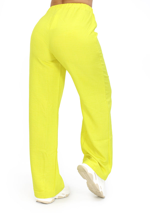 WR-5418-P Green Pantalón de Mujer