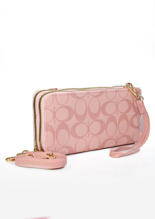 XB-DC-4928 Pink Billetera de Mujer