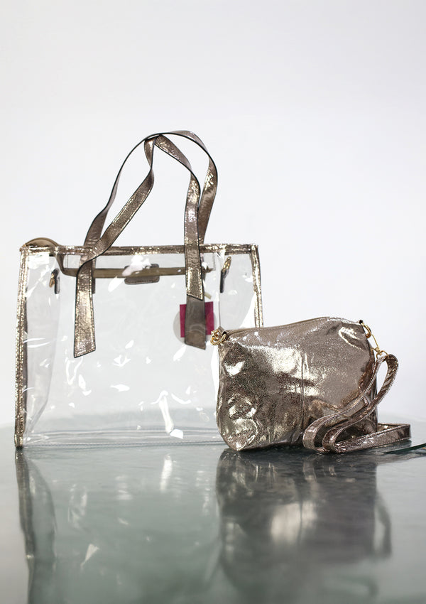 XB-TC-2512 Anti-Silver Cartera y Pouch de Mujer