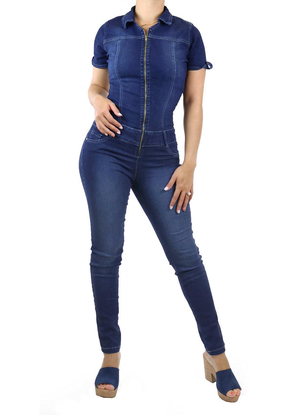 18984 Jumpsuit de mahón by Maripily Rivera
