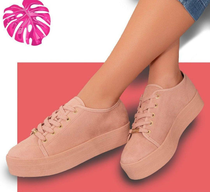 TI-5618-533-5881 Pink Moleca Women Shoes - Pompis Stores