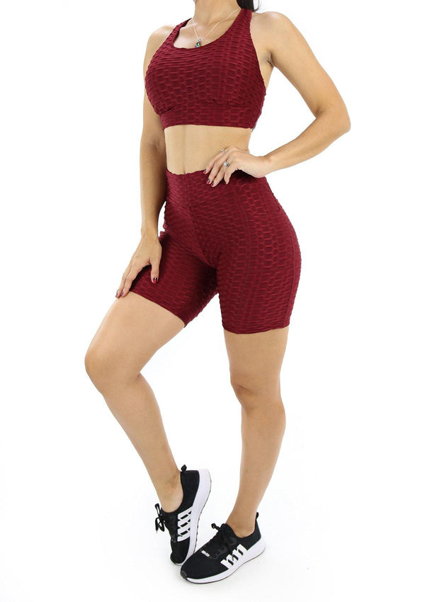 BIDY0329 Set Deportivo con Compresión Anticelulitis para Mujer - Pompis Stores