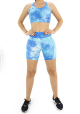BIDY0403 Tie Dye Set Deportivo con Compresión Anticelulitis para Mujer - Pompis Stores