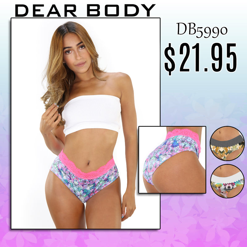 5990 Trim Hipster Panty by Dear Body