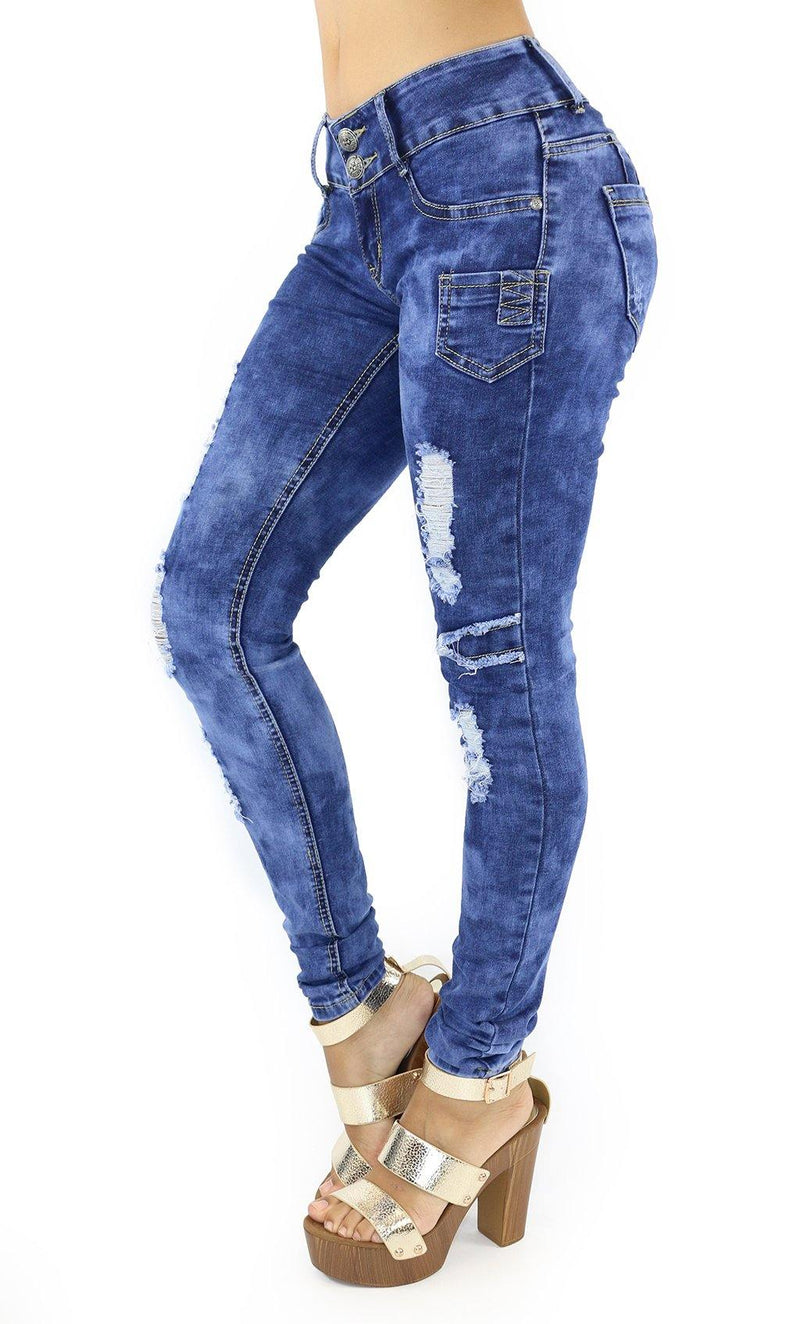 1036 Dear Body Women's Destroyed Skinny Jean