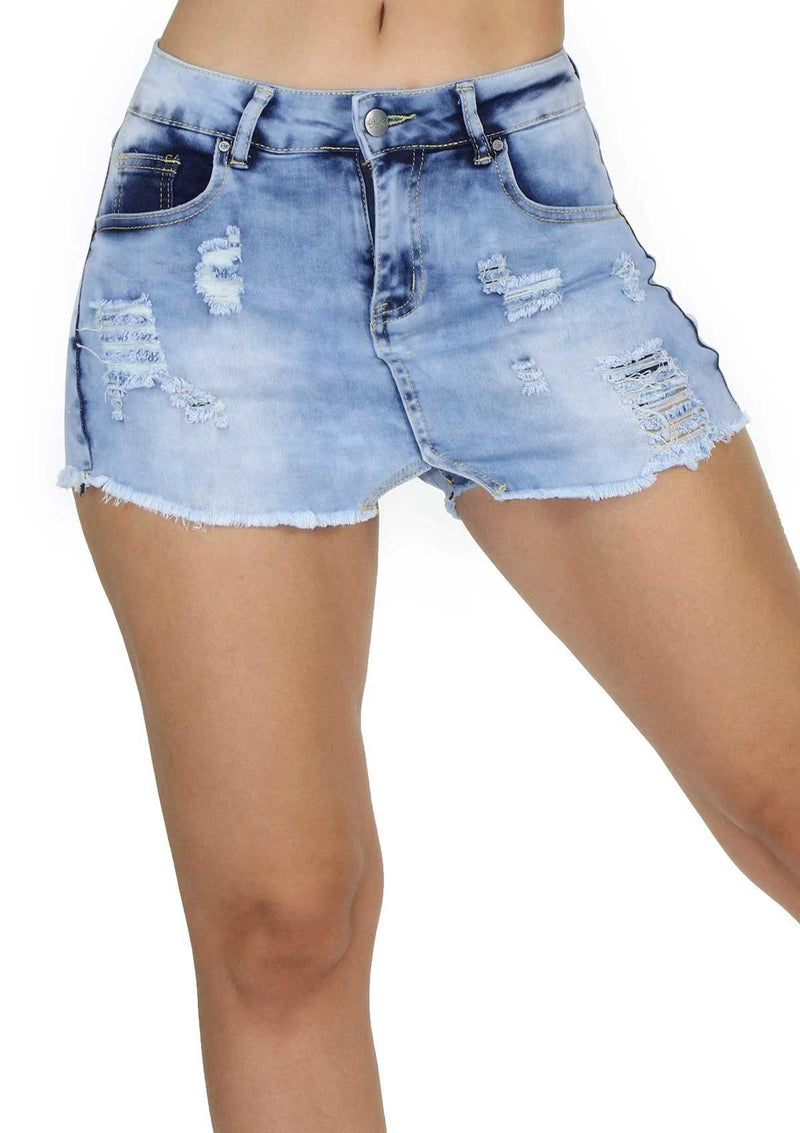 1255 Denim Short Skirt by Dear Body - Pompis Stores