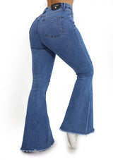 DBP0857 Bell Bottom Jeans for Woman