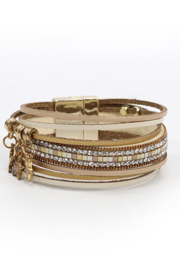 825 Pulseras Magnéticas con Brillos Fantasía Fina