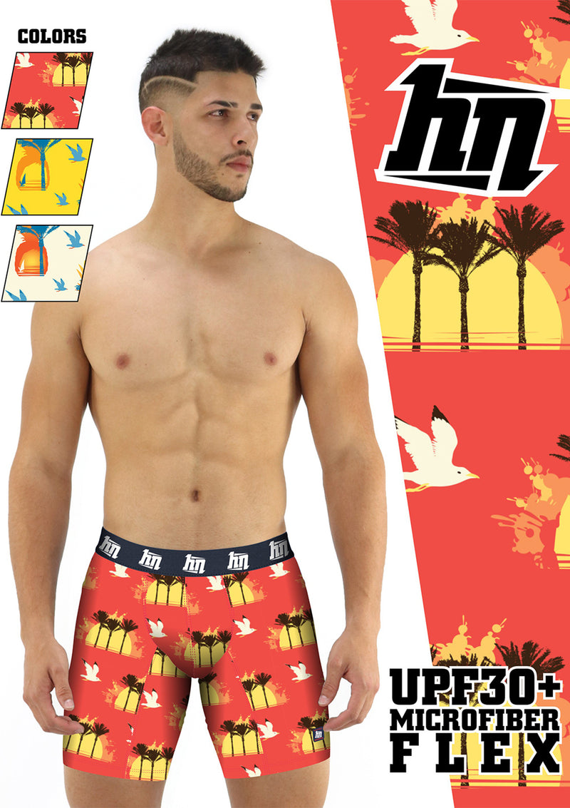 4219 Print Boxer Brief Extra Long by HN