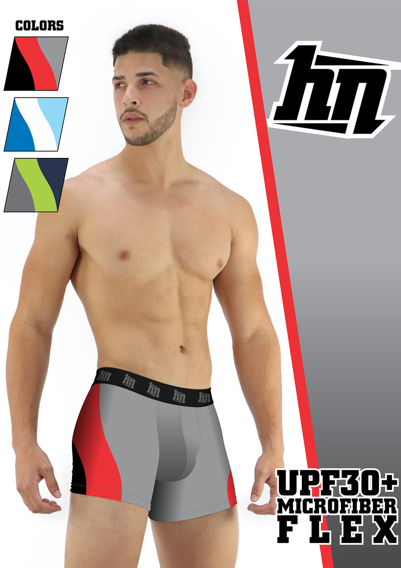4221 Boxer Brief Long (Solid Colors) by HN