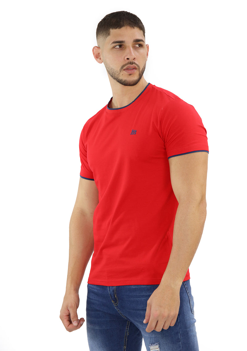 HN04226 Men's Red T-Shirt Flex by HN