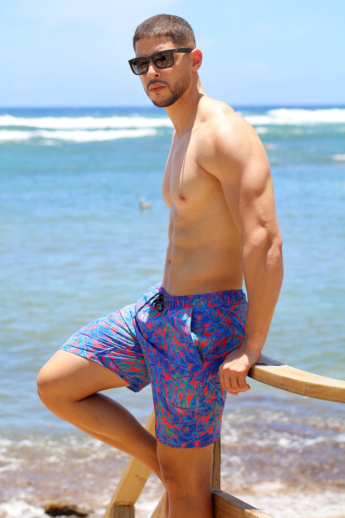 HN-102 Leaves Swimwear Men by HN