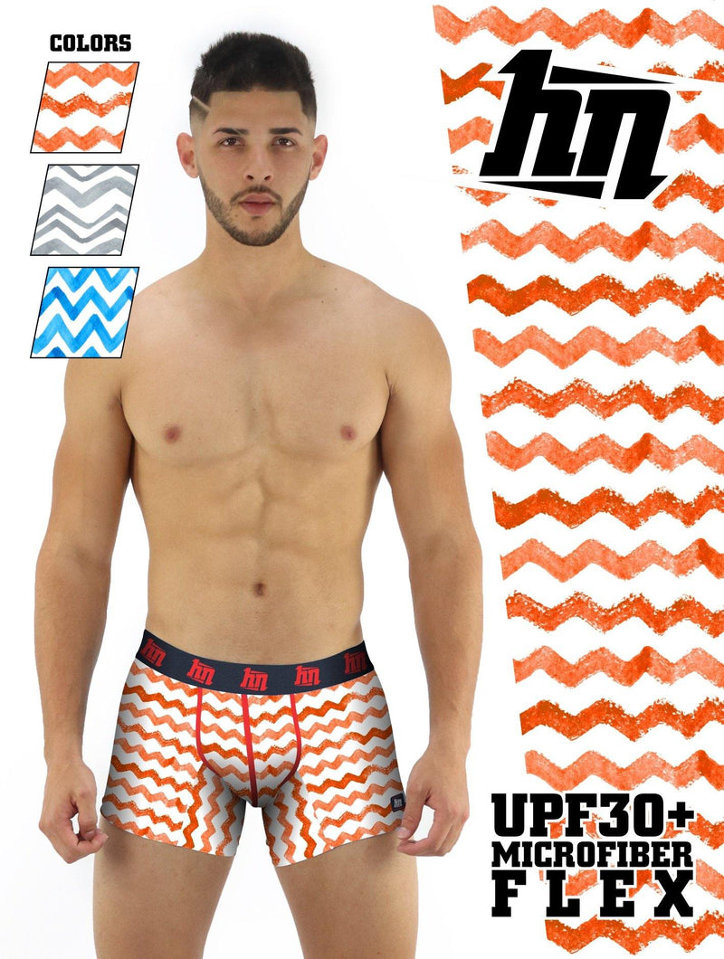 4030 Zig Zag Boxer Brief Long Hybrid by HN - Pompis Stores