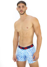4030 Zig Zag Boxer Brief Long Hybrid by HN - Pompis Stores