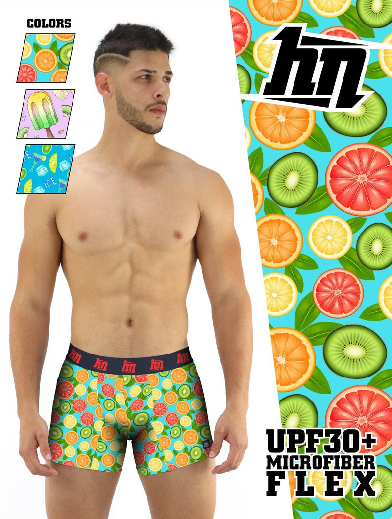 4034 Fruits Boxer Brief Long Hybrid by HN - Pompis Stores