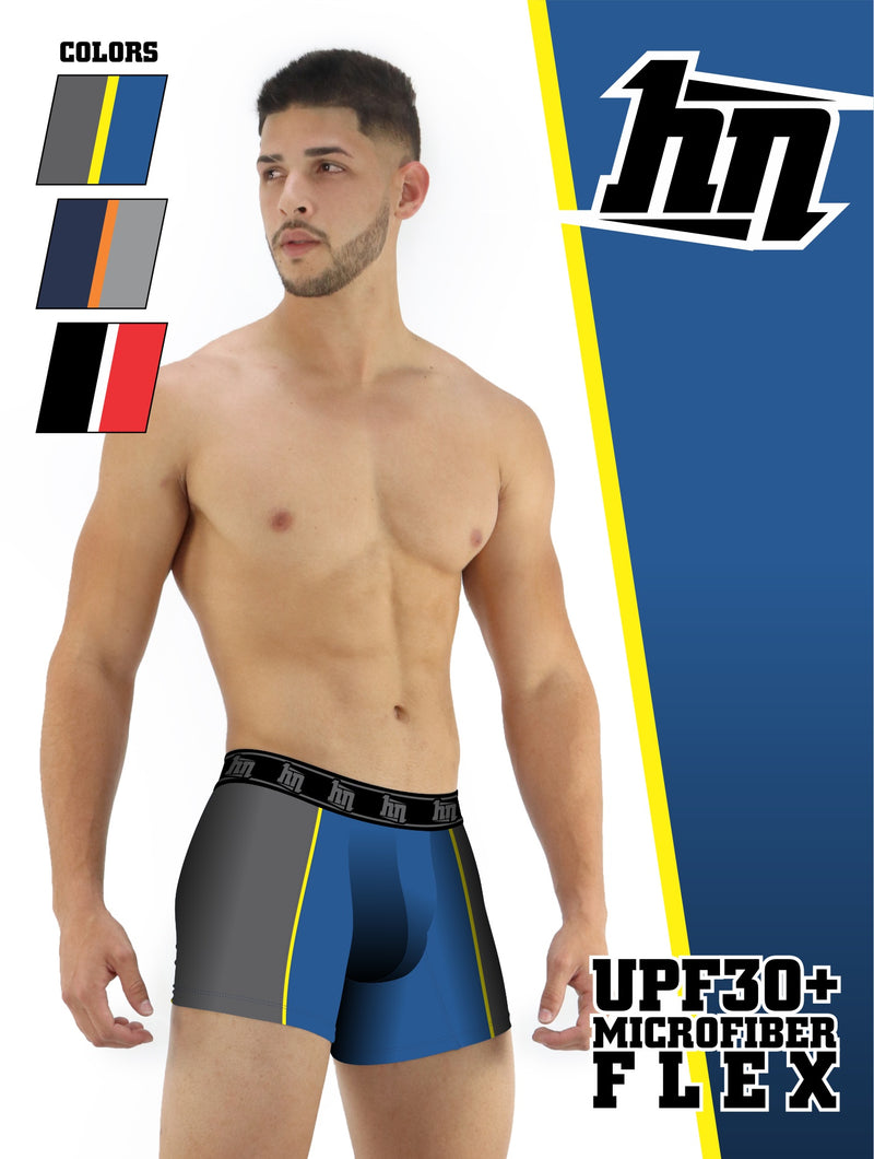 4051 Solid Boxer Brief Long Hybrid by HN