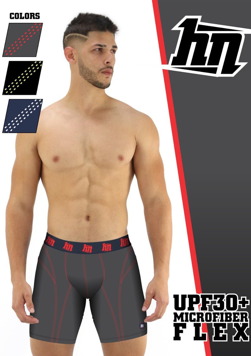 4055 Solids Boxer Brief Extra Long Hybrid by HN