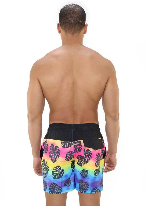 4085 Neon Multi Swimwear Men by HN