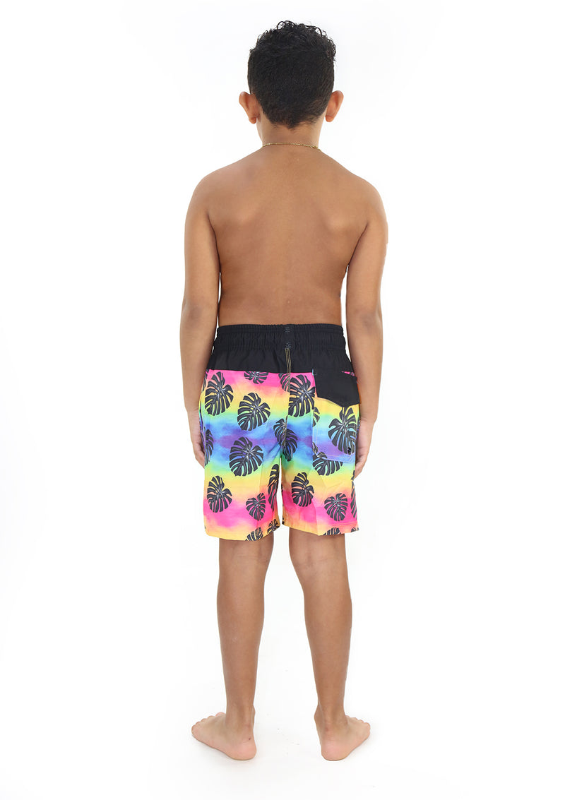 4086 Neon Multi Swimwear Boy by HN