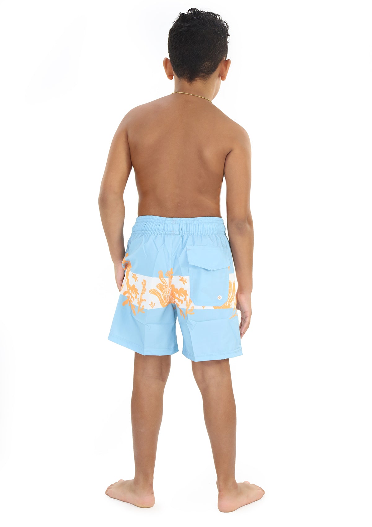 HN-4088-S Marine Corals Swimwear Boy by HN