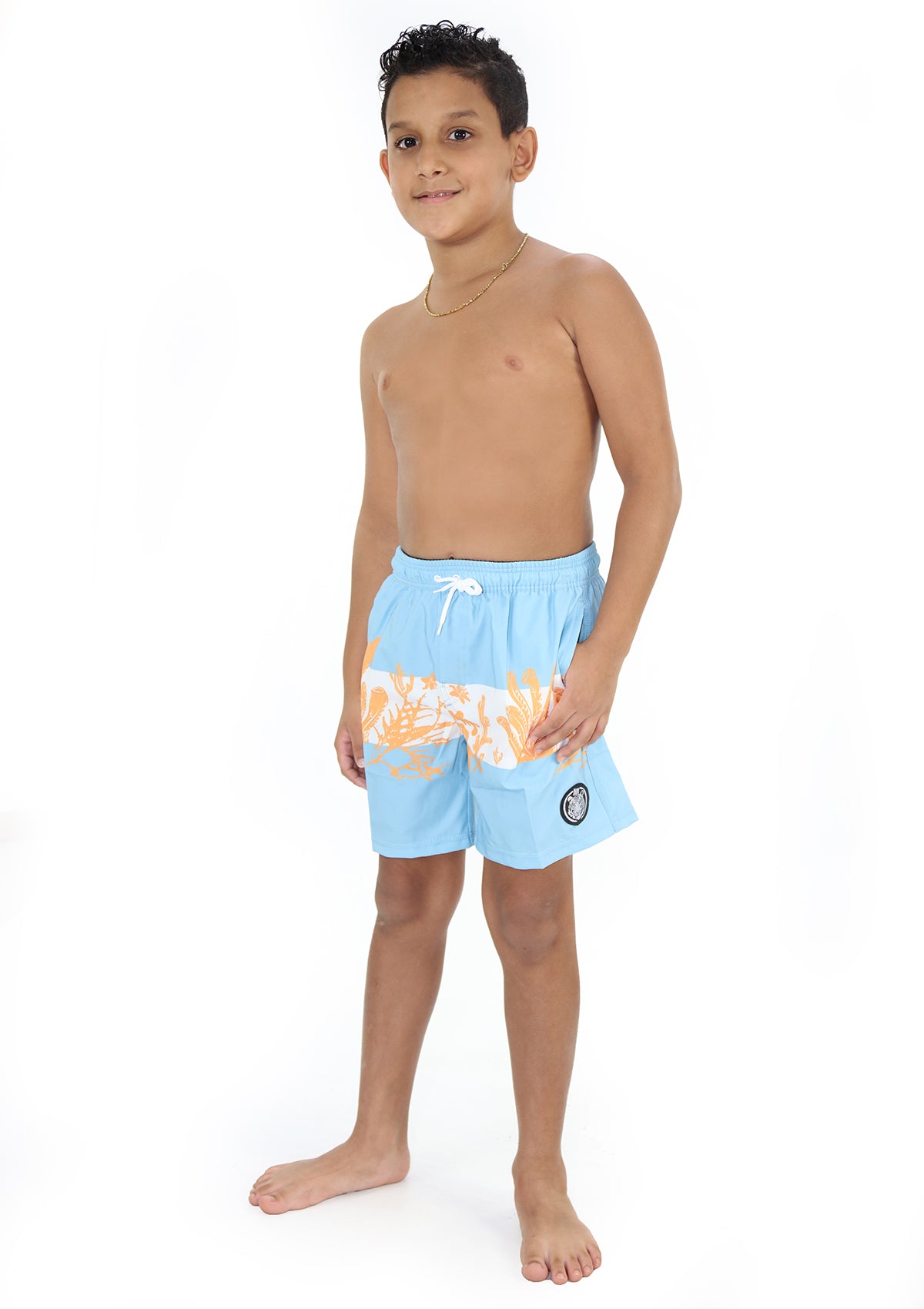HN-4088-S Marine Corals Swimwear Boy by HN