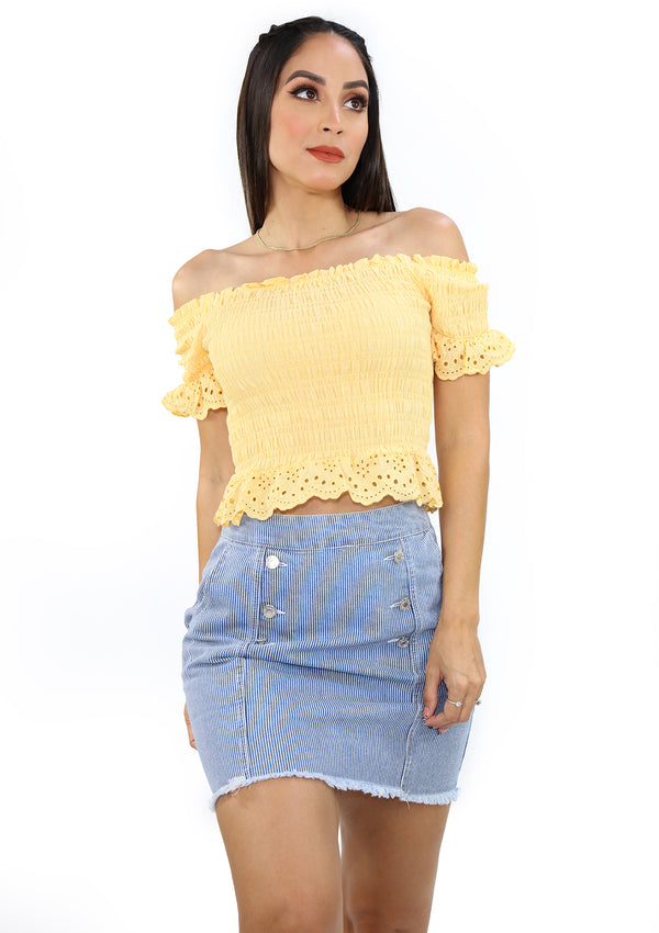 90813 Crop Top de Mujer