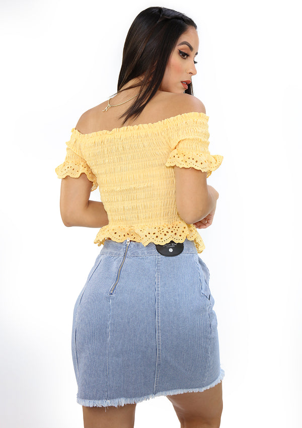 90813 Crop Top de Mujer