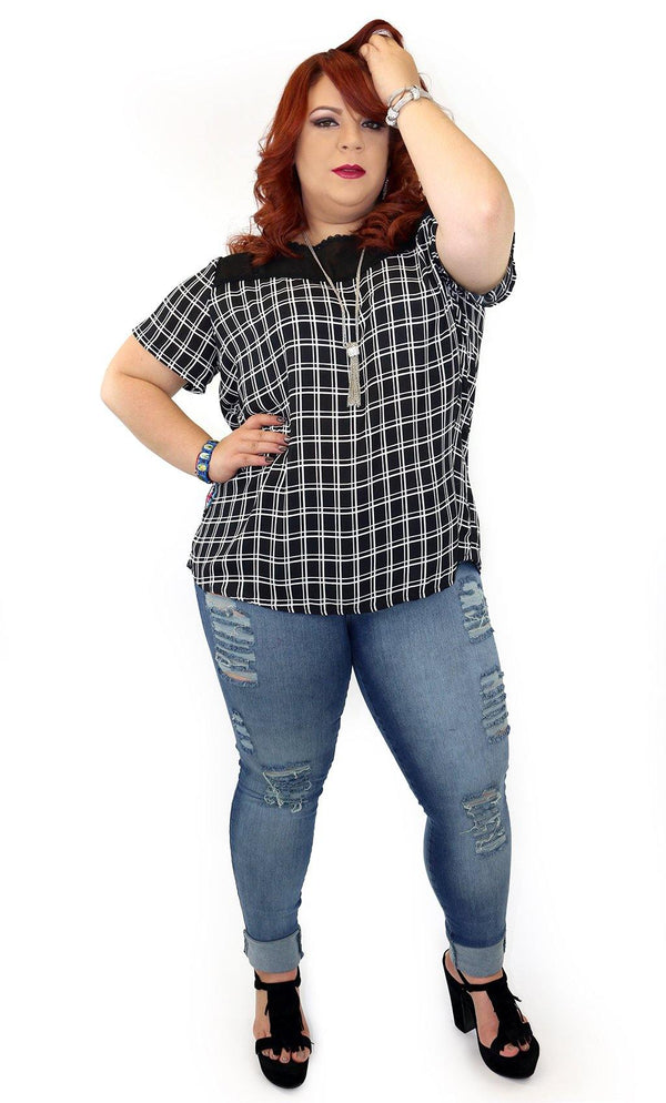 17941 Maripily Destroyed Skinny Jean