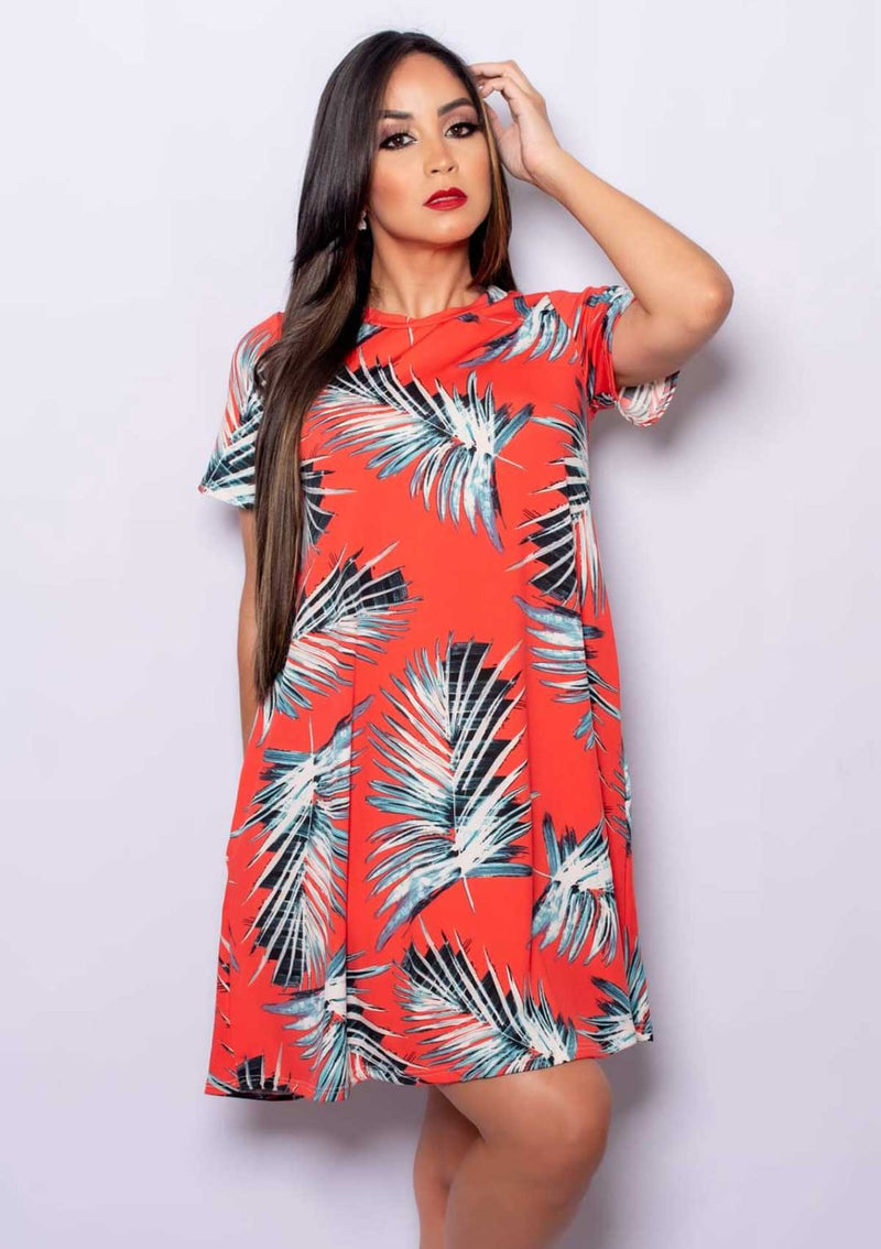 LCHH484 Tropical Dress de Mujer by Lili Collection