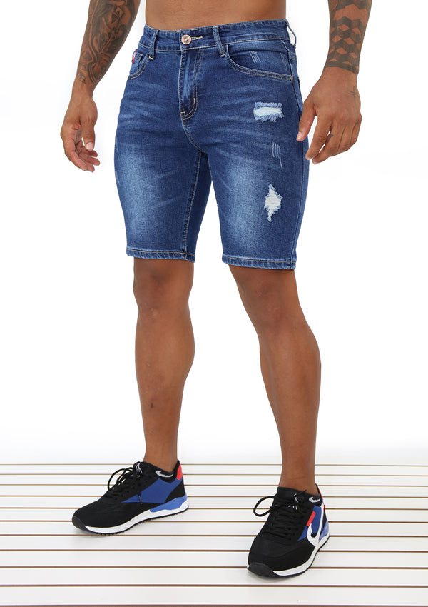 1628 M4 Denim Men's Bermuda by Yadier Molina