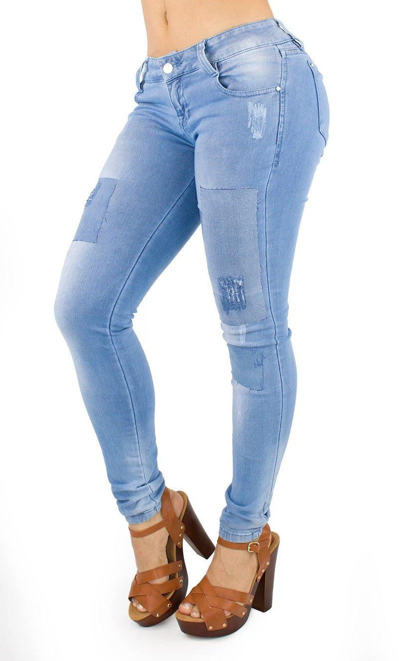 1285 Maripily Women's Low Rise Skinny Jean