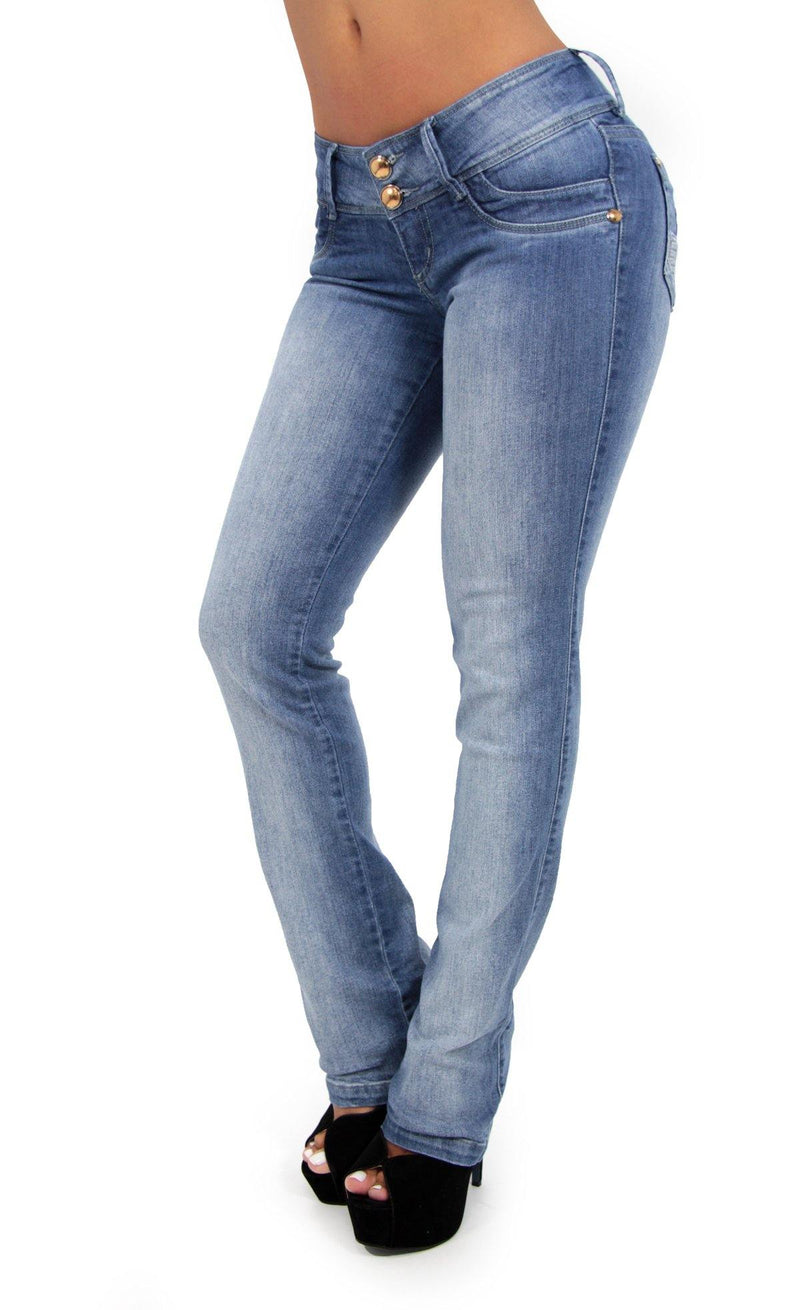 LAST ONE 17283 Boot Cut Maripily Skinny Jean - Pompis Stores