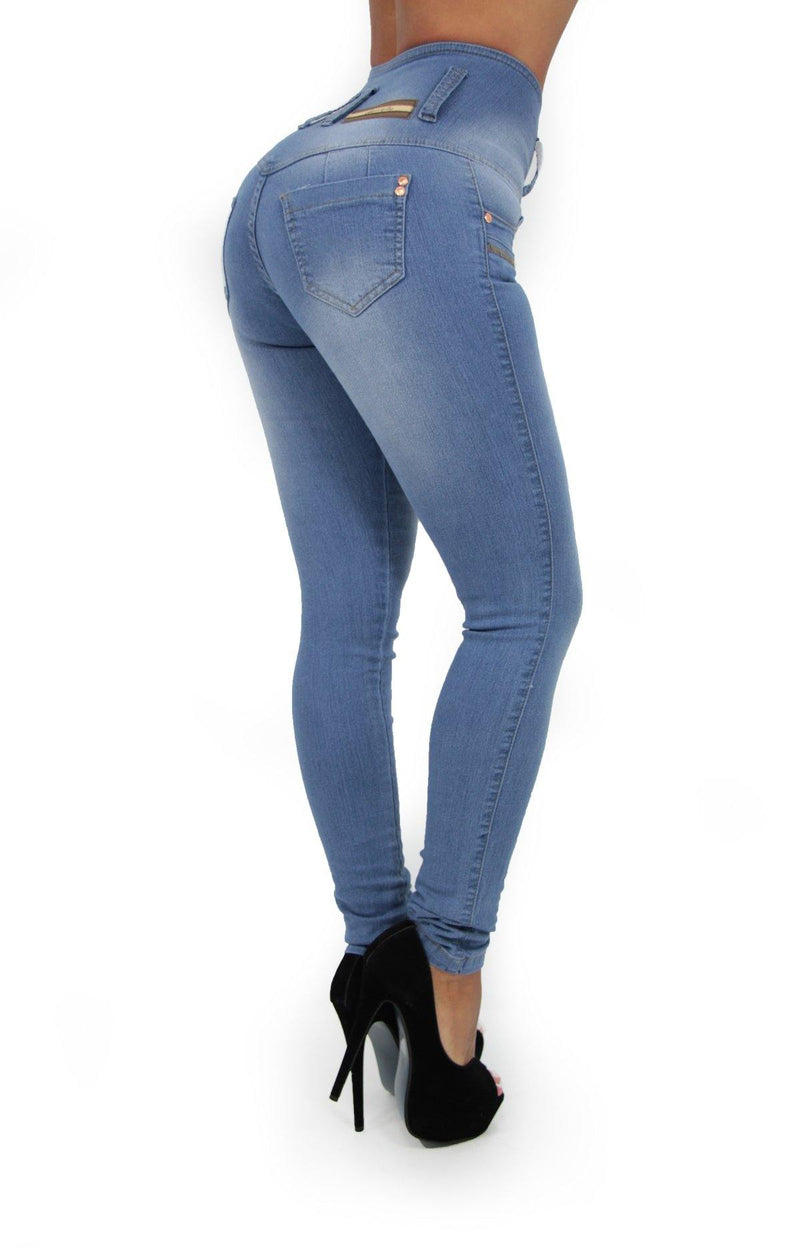 17332 Maripily High Waist Skinny Jean - Pompis Stores